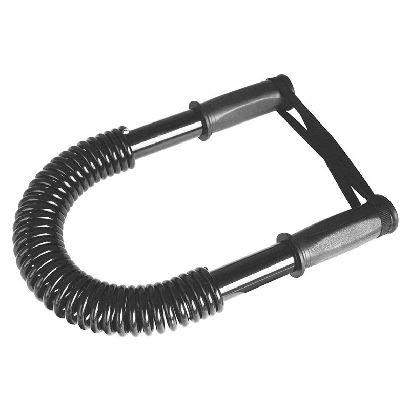 Power Twister-Barra para brazo y hombro, ejercitador de pecho y bíceps para gimnasio en casa, equipo de Fitness: Castaño