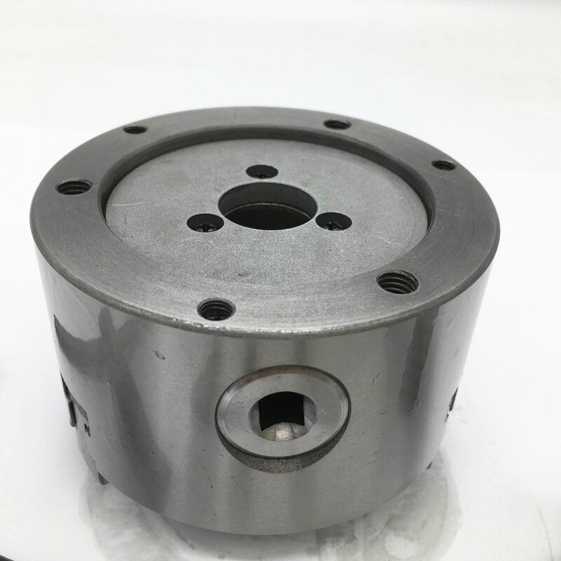 3 Jaw 100mm 4" Self-Centering Lathe Chuck K11 100 with Wrench Screws Hardened Steel for Drilling Milling Machine Mini lathe
