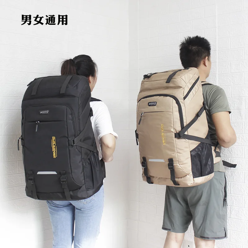 60L/80L Two Sizes Travel Backpack Men Women Large Capacity Outdoor Luggage Bags Student Laptop Bag Camping Rucksack backpacks 가방