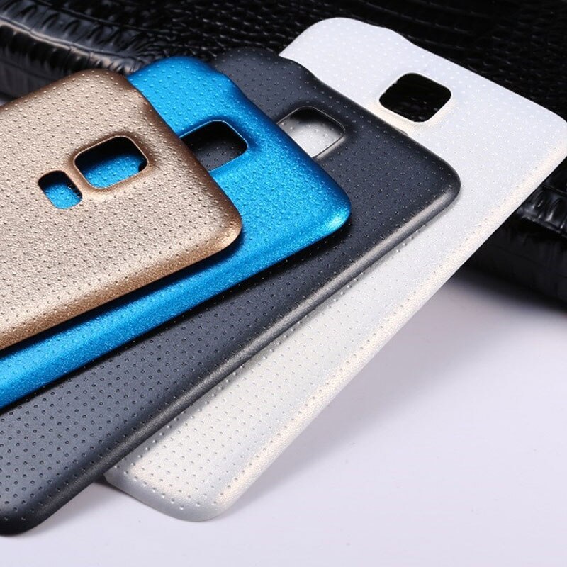 For Samsung Galaxy S5 Back Cover Case Battery Rear Door i9600 G900 Replacement S5 Battery Cover Back Housing
