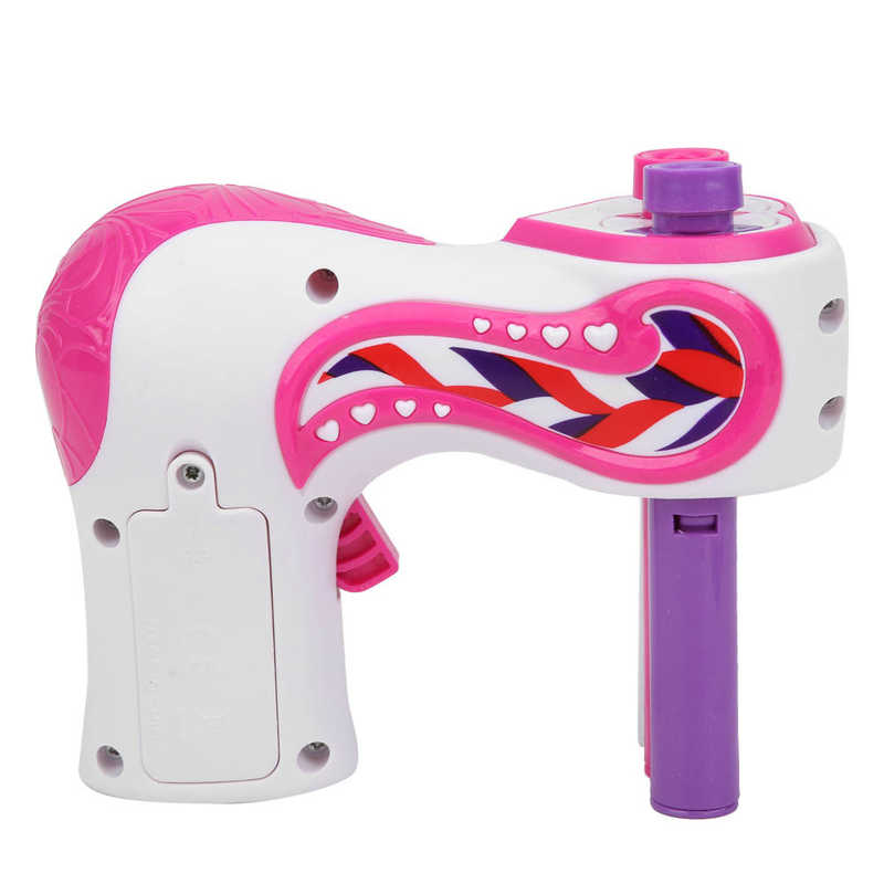 DIY Electric Braiding Machine Children Automatic Twist Knitting Braid Hair Braider Girls Plastic Toys