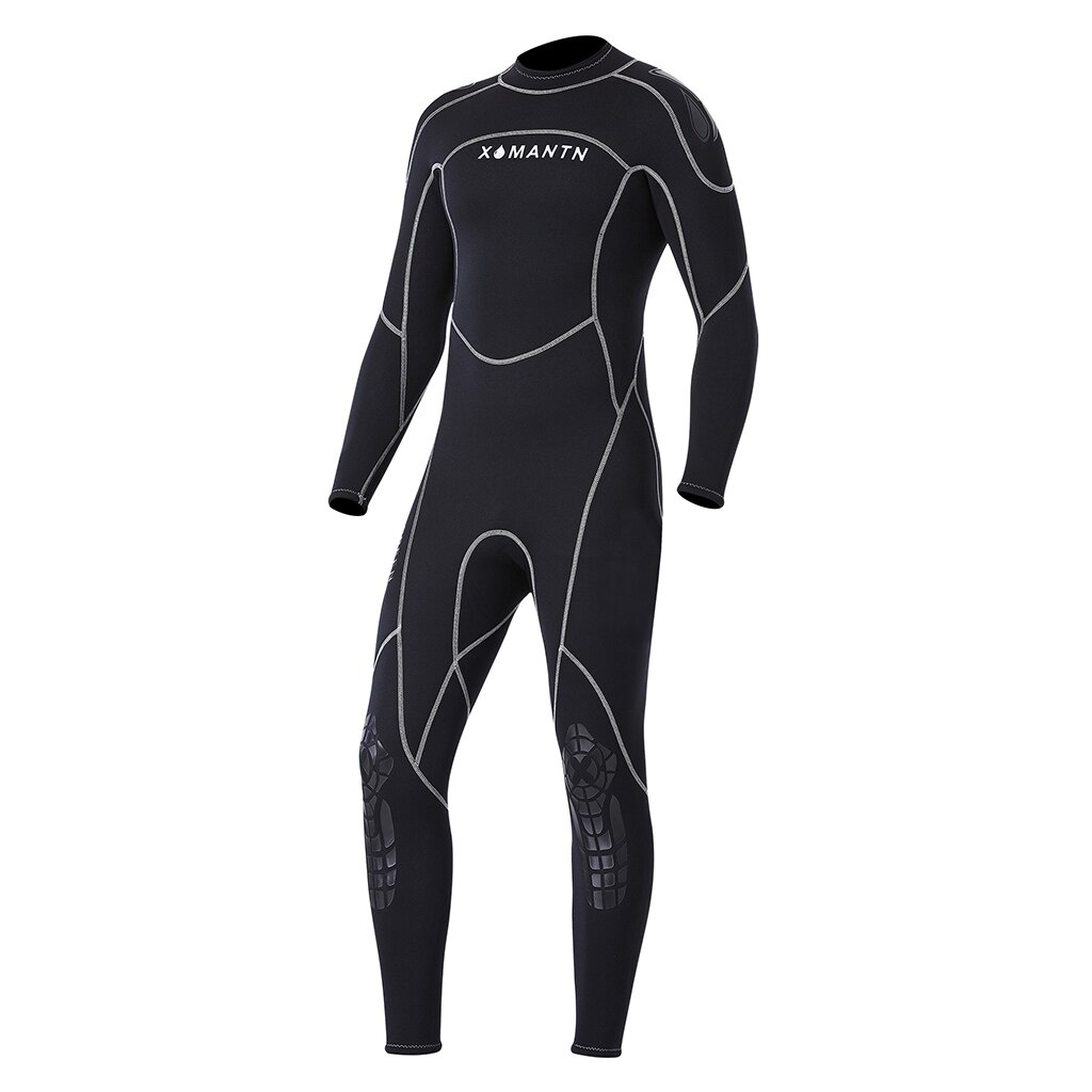 3 Mm Male Diving Wetsuit One-Piece Diving Suit Jumpsuit Rash Guard Scuba Diving Wetsuit for Water Sports