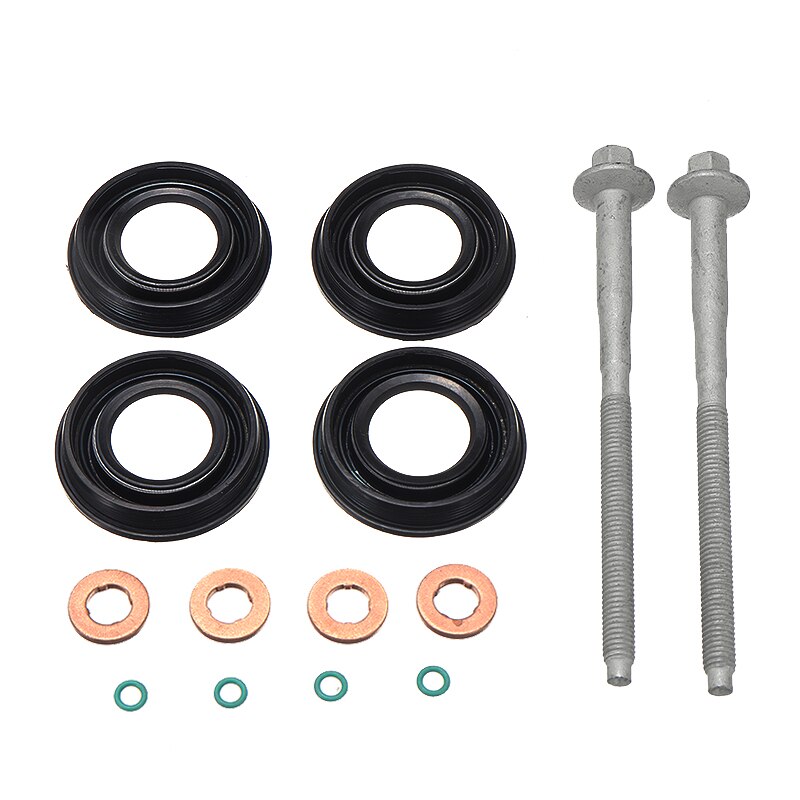 For Ford Transit MK7 2.2 TDCi Fuel Injector Seals Washers O Rings Bolts Inject Seals Repair Kit