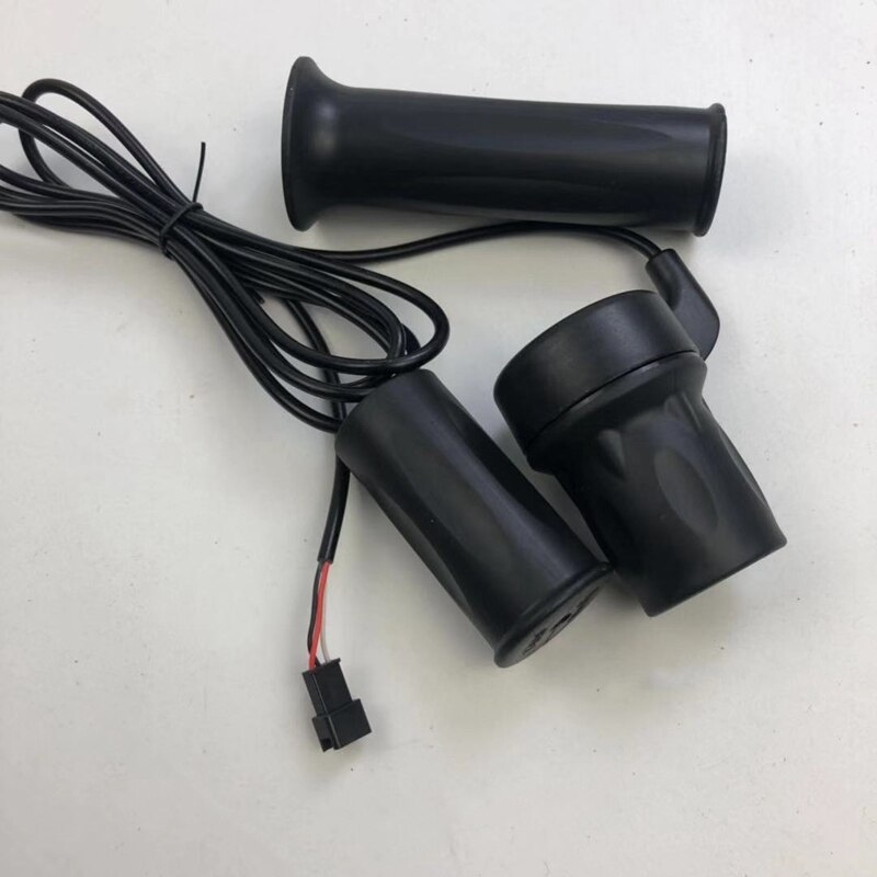 1 Pair Ebike Throttle Handle Left 20X Right Half Twist Throttle for Electric Bike Scooter 24V/36V/48V/60V/72V