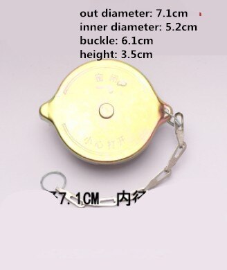 1pc Excavator water tank cover temperature meter universal for Caterpillar Hitachi Hyundai Daewoo Kobelco: K