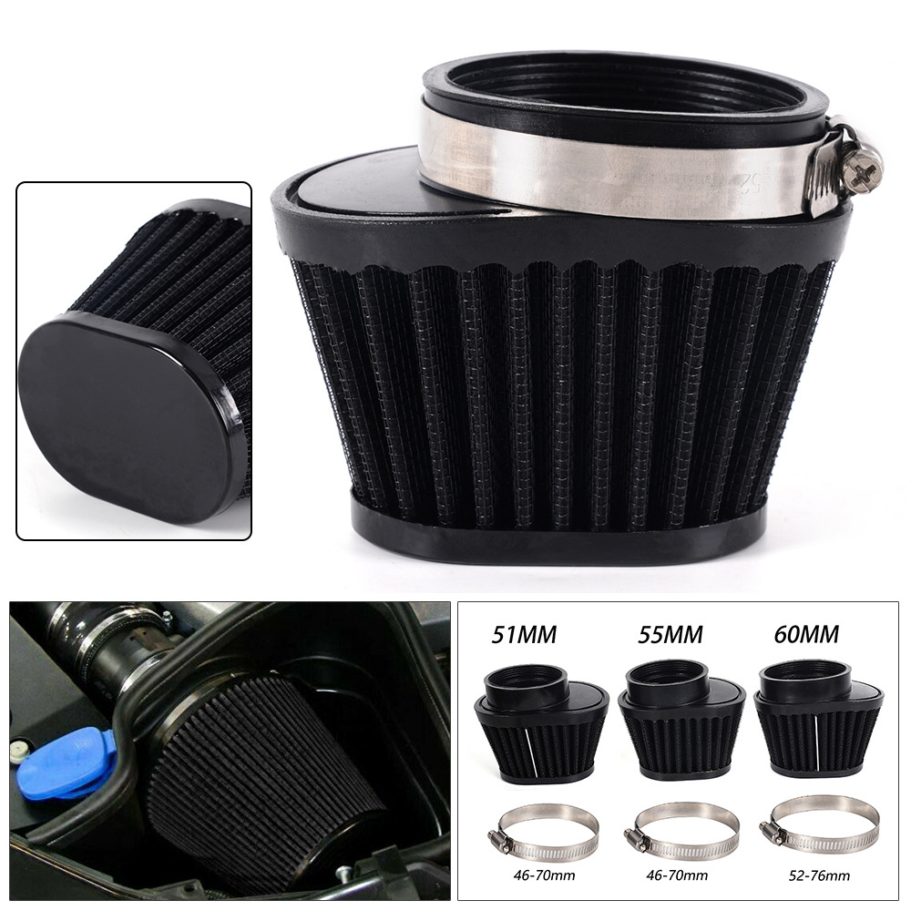 Auto Modifikation 51/55/60 MM Luftfilter Pilz Kopf Filter Motorrad Luftfilter Pilz Reiniger