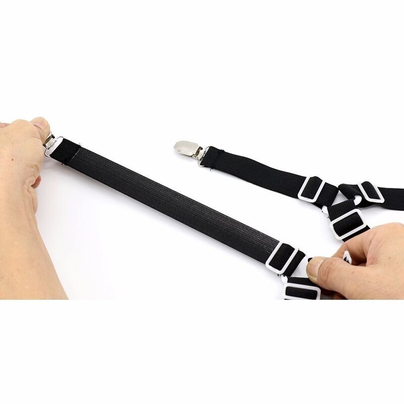 4pcs/set Multifunction Bed Sheet Fasteners Anti-skid Clasp Bedspreads Linen Tablecloths Fixed Clip Elasticized Buckle