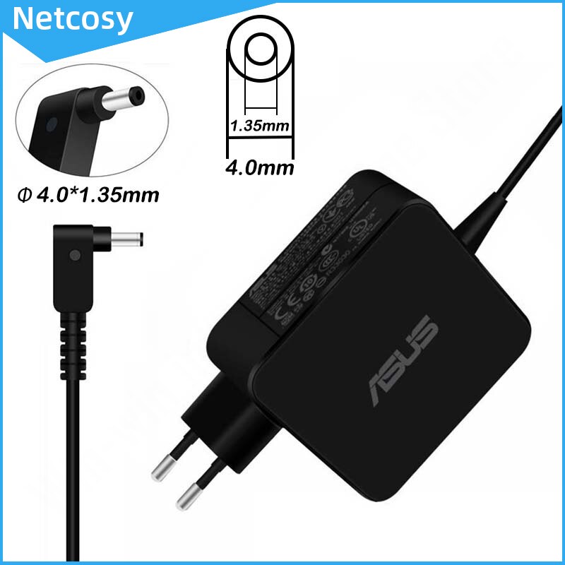 19V 2.37A 45W 4.0x1.35mm AC Adapter Power Charger For Asus Laptop UX334 R417YA X545FA T401M TP401M X405U R521J X541 X541SC X541S