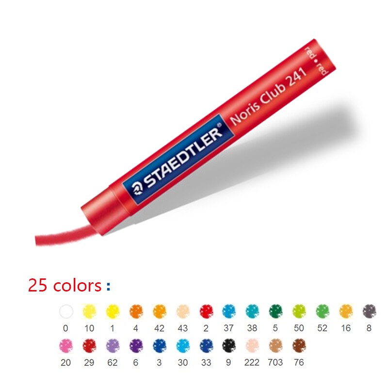 Staedtler 16/25 farve børnemaleri olie pastel pensel graffiti farveblyanter