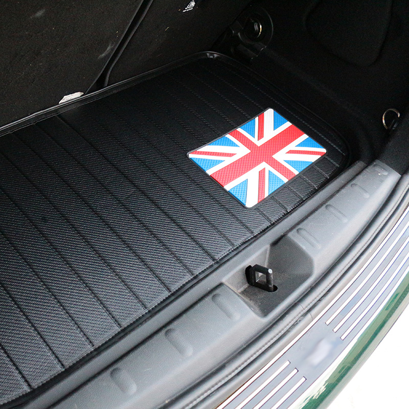 Auto Carbon Fiber Grain Leer Kofferbak Mat Voor Mini Cooper S Een F54 F55 F56 F60 Countryman Auto Accessoires Interieur styling