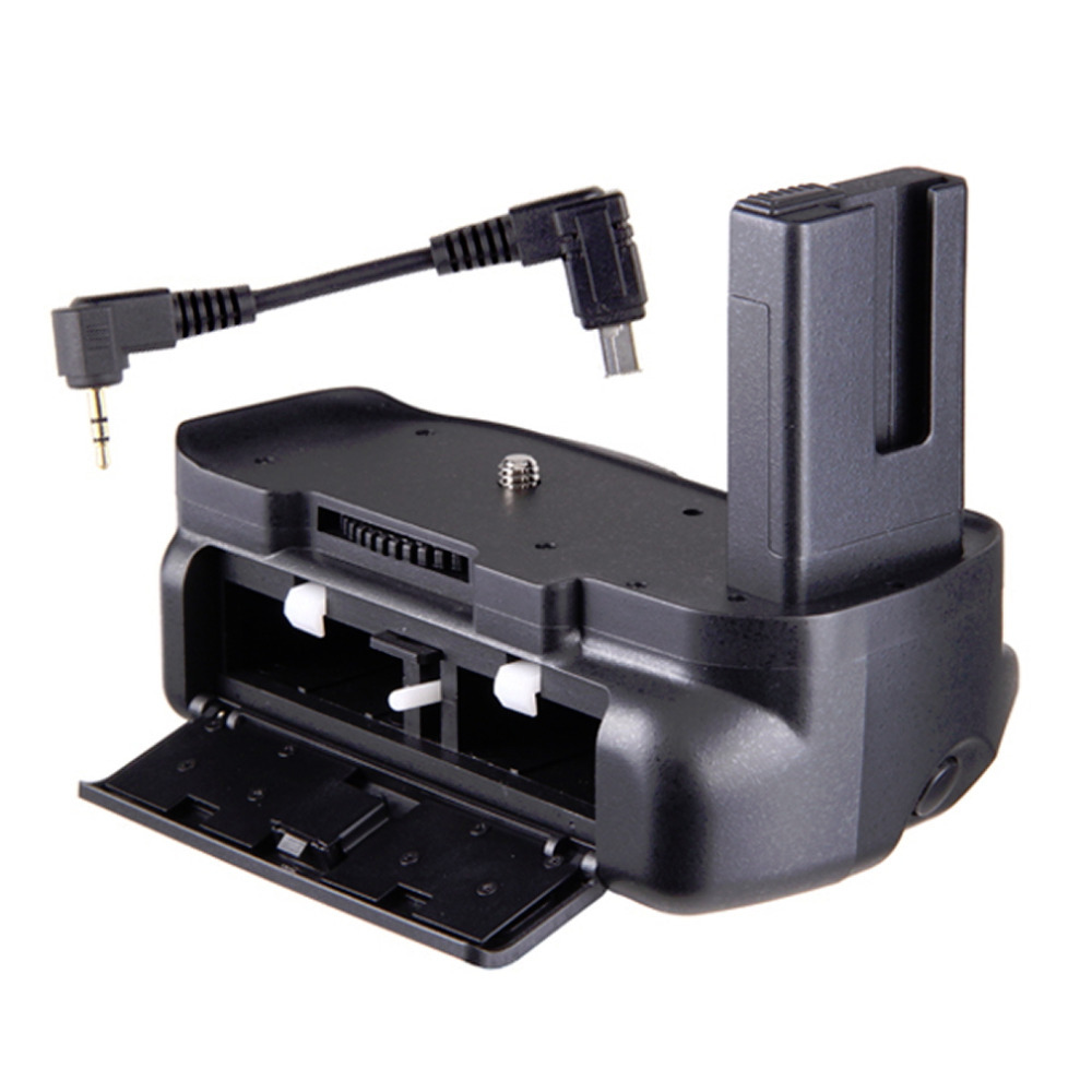 Travor BG-2G bateria Grip Vertical negro bateria Grip Holder para Nikon MB-D10 para Nikon D5300 D5200 D5100 bateria Grip