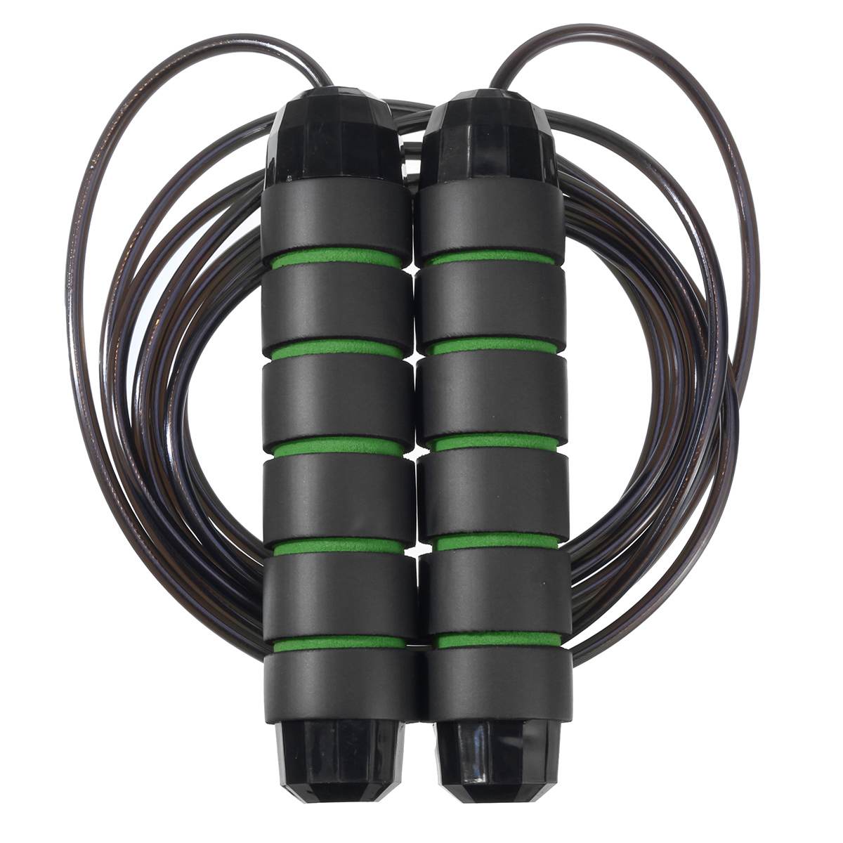 4 kleuren 280cm snelheden springtouw gewicht gym training stalen springtouw sport oefengereedschap thuis indoor fitnessapparatuur: Groente