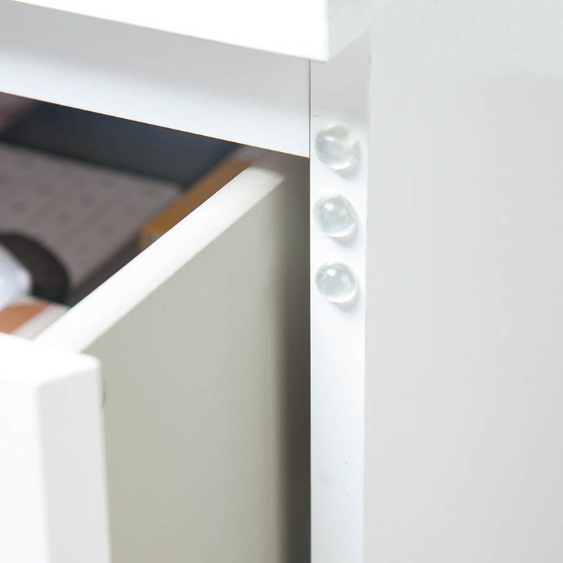 24Pcs Cabinet Door Accessories Shock Absorber Anti Slip Bumper Damper Buffer Pad Self Adhesive Bathroom Accessories set