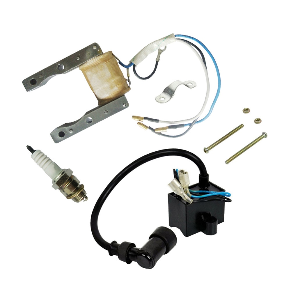 Ignition Coil Magneto Stator Kit For 2 Stroke 49cc 80cc Motorized Bike Bicycle