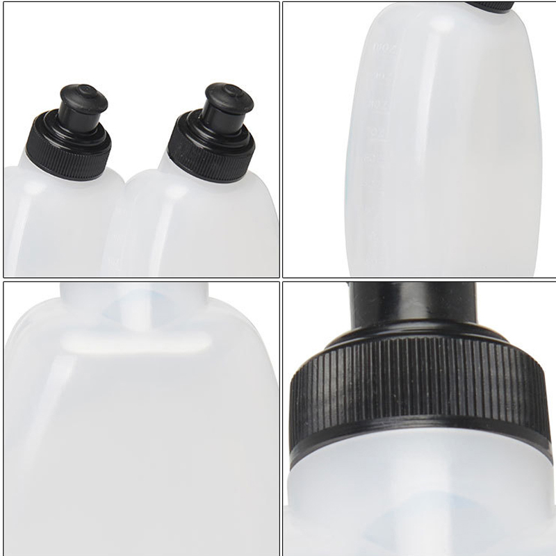 250ml utendørs sport flaske vannkoker myk kolbe løping fottur camping gym fitness sykkel vann kantine
