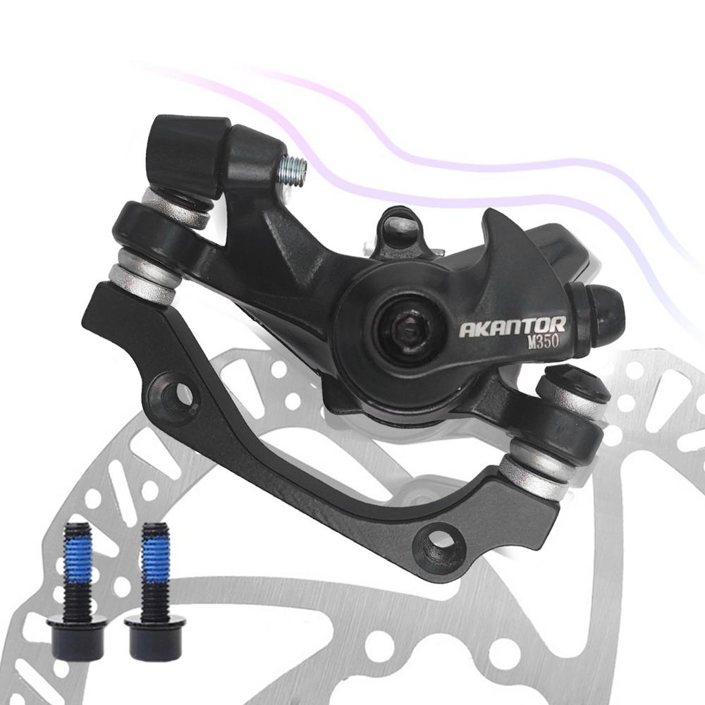 Hydraulische Scheibenbremsen, Bremssattel-Bremssatz für vorne und hinten, hydraulische Fahrradbremsen, E-Fahrrad-Bremsen, Fahrradzubehör für Rennrad: Weiß