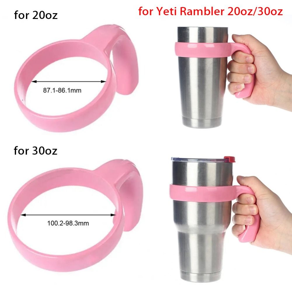 Portable Water Bottle Holder, Caneca Base, Tumbler Cup Handle, Garrafa Acessório, 6 Cor Cup Drink Rack, Drinkware, 1Pc