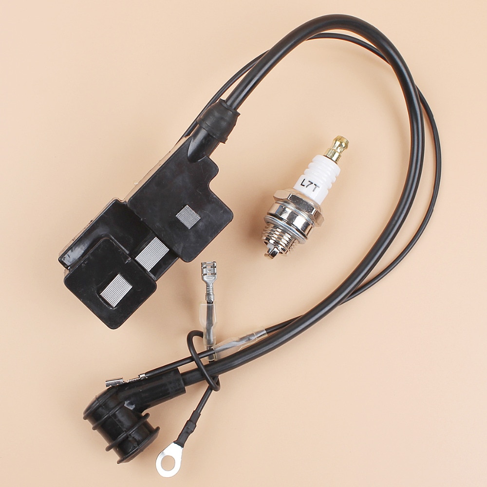 IGNITION COIL MAGNETO SPARK PLUG FOR HUSQVARNA 340 345 346 346XP 350 351 353 335XP 338 338XP 339 CHAINSAW