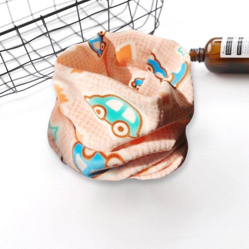 Euerdodo Kinderen Sjaal Kinderen Gezicht Cover Herfst Winter Baby Sjaal Katoen Jongens Meisjes Baby Sjaals Baby Kleding Accessoires: khaki car