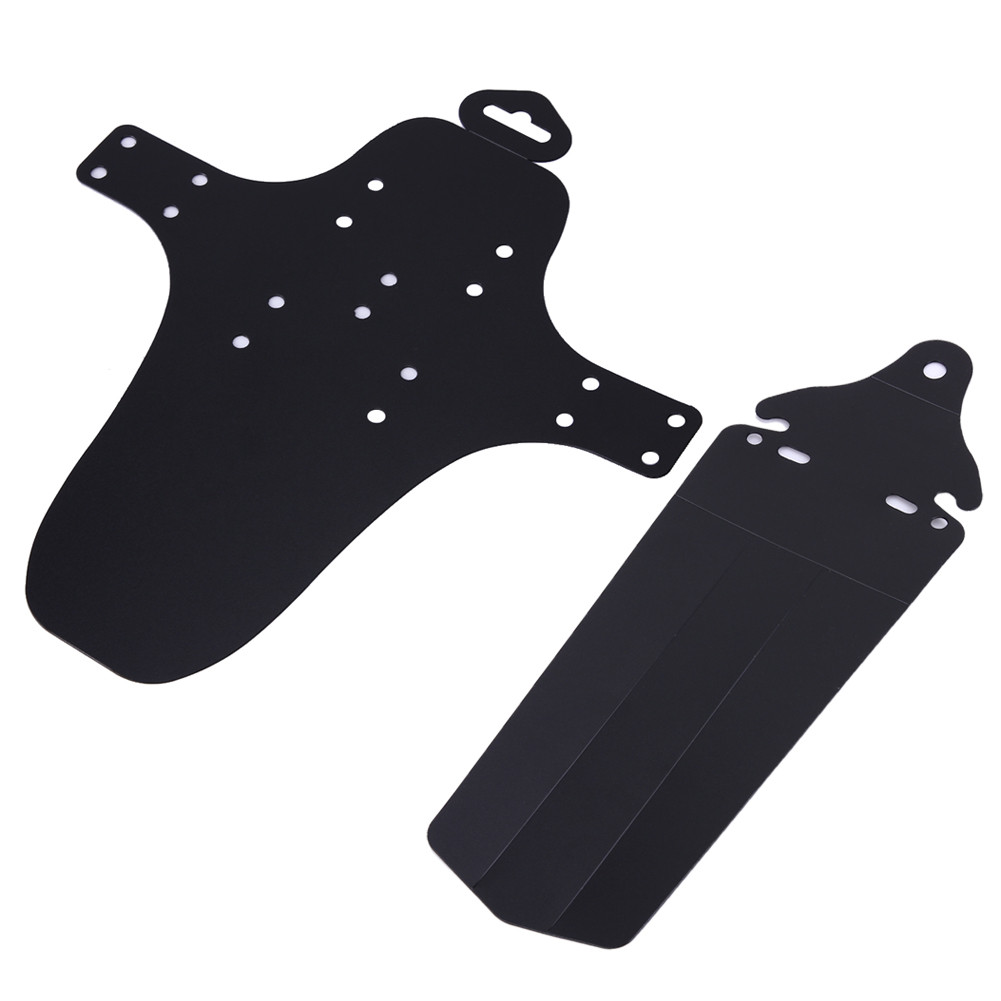 MTB Mudguard Bike Front Back Mud Guard Fender Slim Fork Fender Black bicycle fender bicycle maintenance