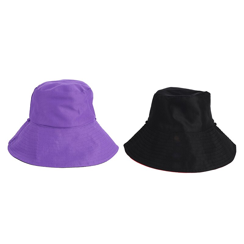 Damskie letnie kapelusze przeciwsłoneczne z szerokim rondem składany kapelusz na plażę dwustronnie anty-uv czapka ochronna kapelusze i ochrona przed słońcem czapki damskie: 4