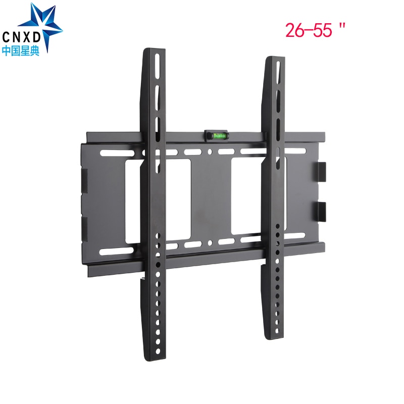 Fast tv-väggfäste tunn platt tv-ram för 26-55- tums lcd-led-skärm plattskärm
