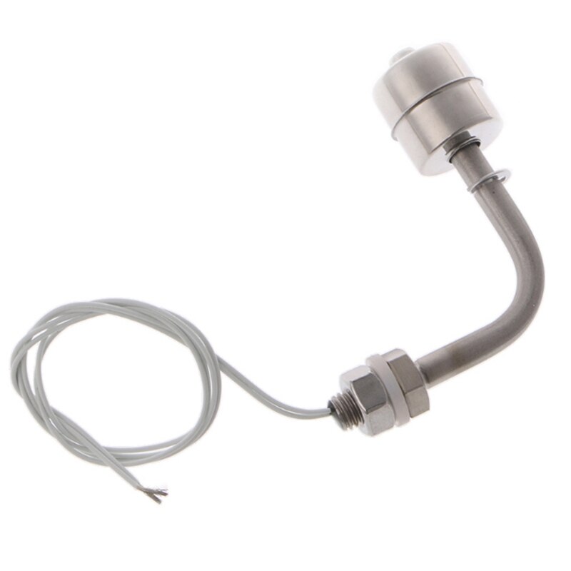 Stainless Steel Float Switch Right Angle Vertical Head Liquid Water Tank Level Sensor