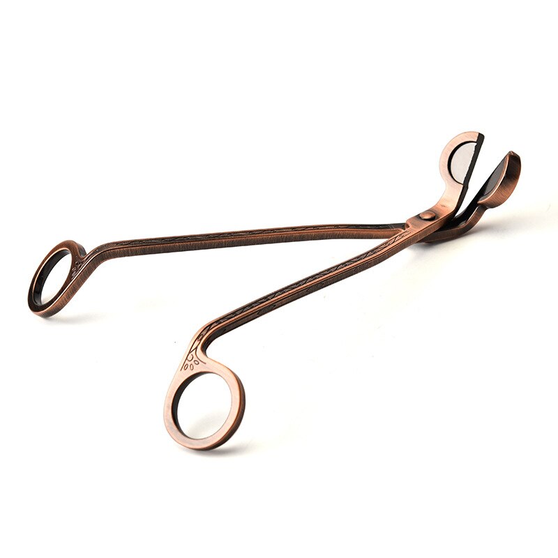 18CM Stainless Steel Candle Wick Trimmer Oil Lamp Trim scissor Cutter Snuffer Tool Hook Clipper Aromatherapy Candle accessories