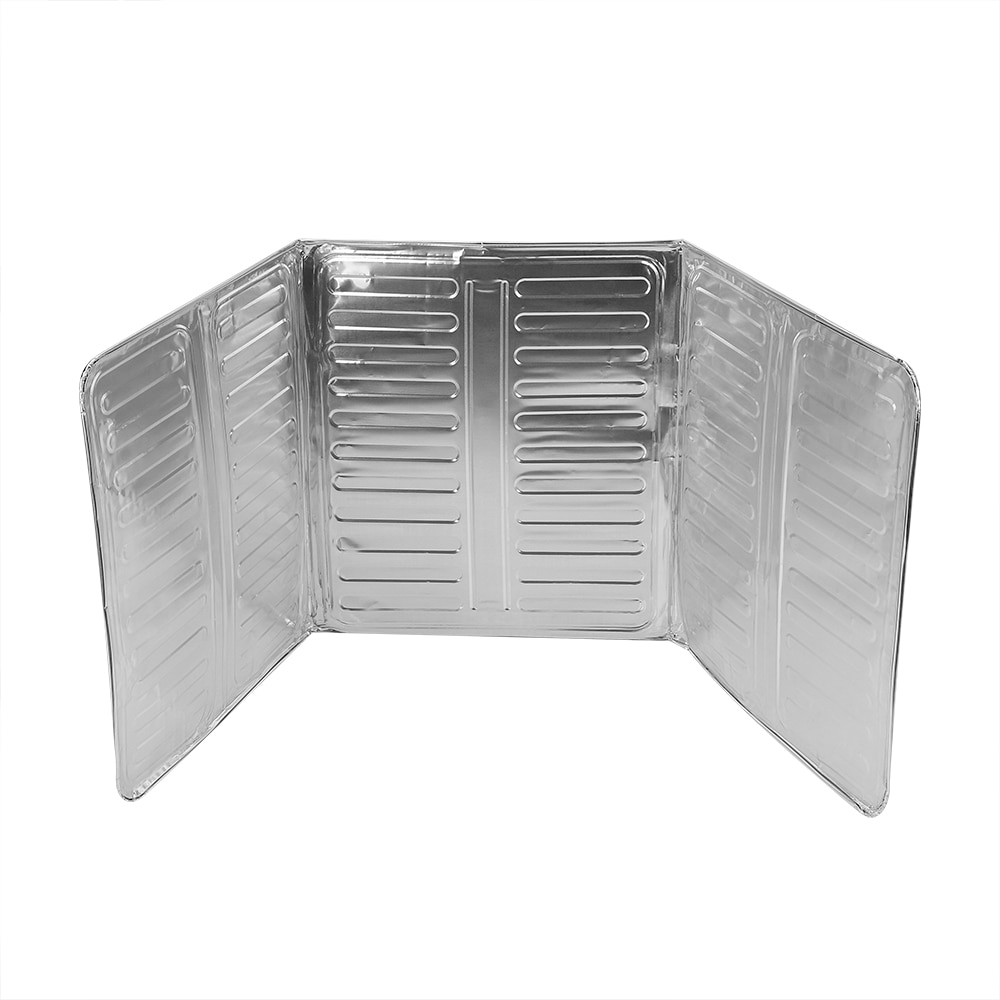 Hoomin isolera oljeborttagning rostplåt oljestänkskärmar aluminiumfolie plåt köksprylar gasspis stänksäker baffel