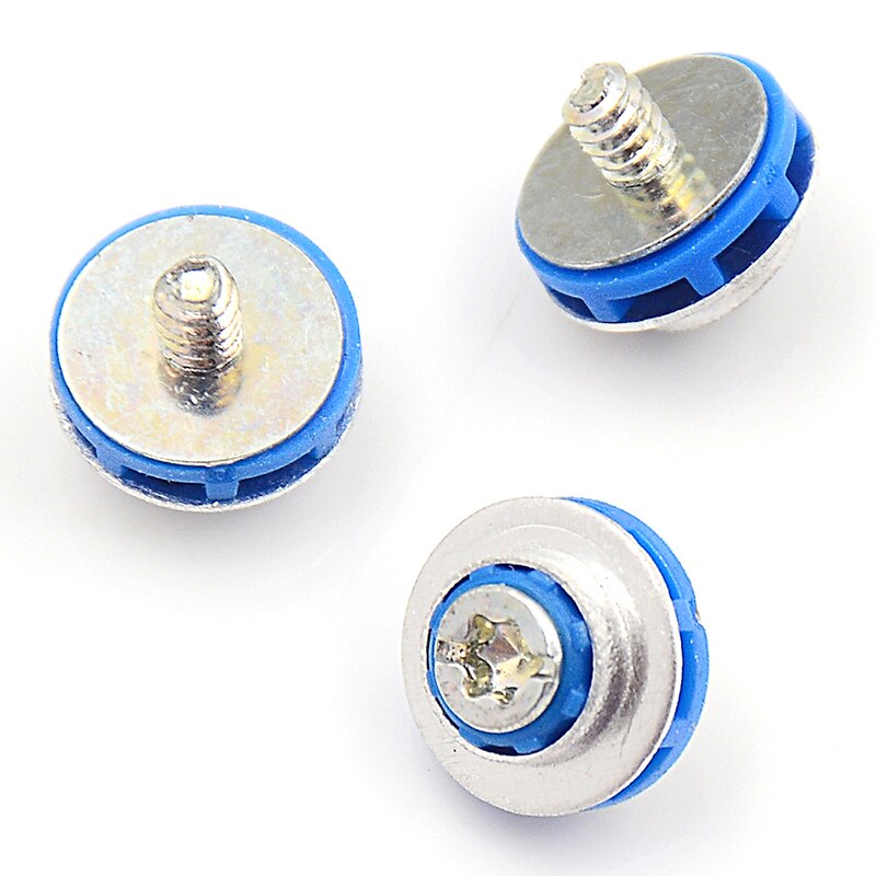 4pcs/lot Blue Screws For HP 3.5 HDD DC7800 DC7900 8000 8100 Z400 Z600 Screws Isolation Grommet 450712-001 Mute Mounting