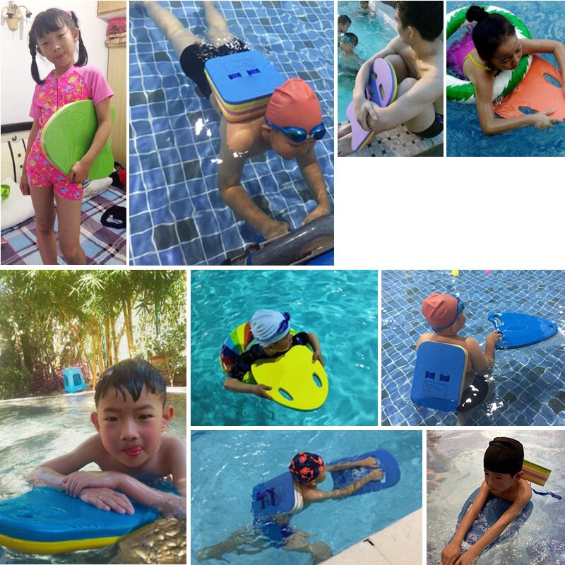 Swimming Plate Floatage Plate Surf Plate Children Adults Pool Training Board Aerobics Buoyant Water Disk Paddles Swimming Board