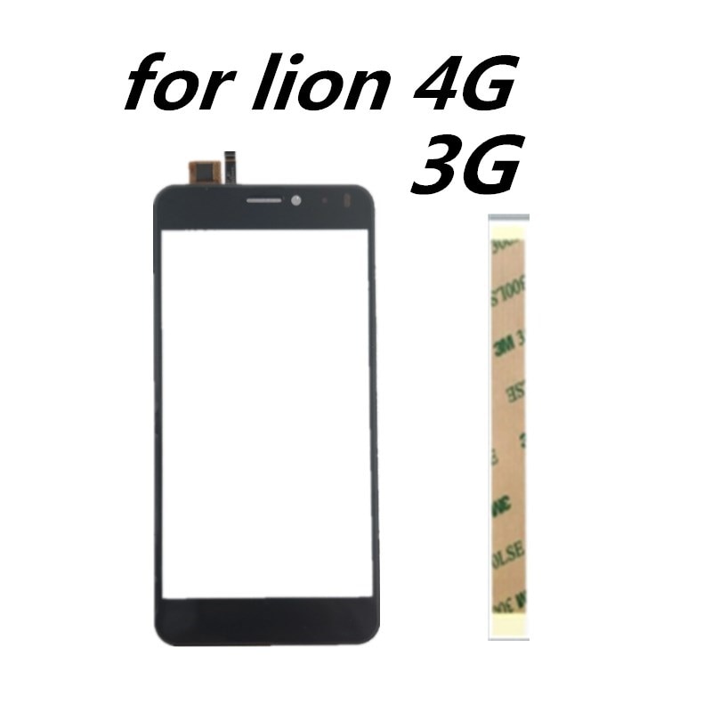 5.0 pouce pour VERTEX impressionner LION 4G 3G écran tactile verre capteur panneau lentille verre remplacement pour vertex lion téléphone portable