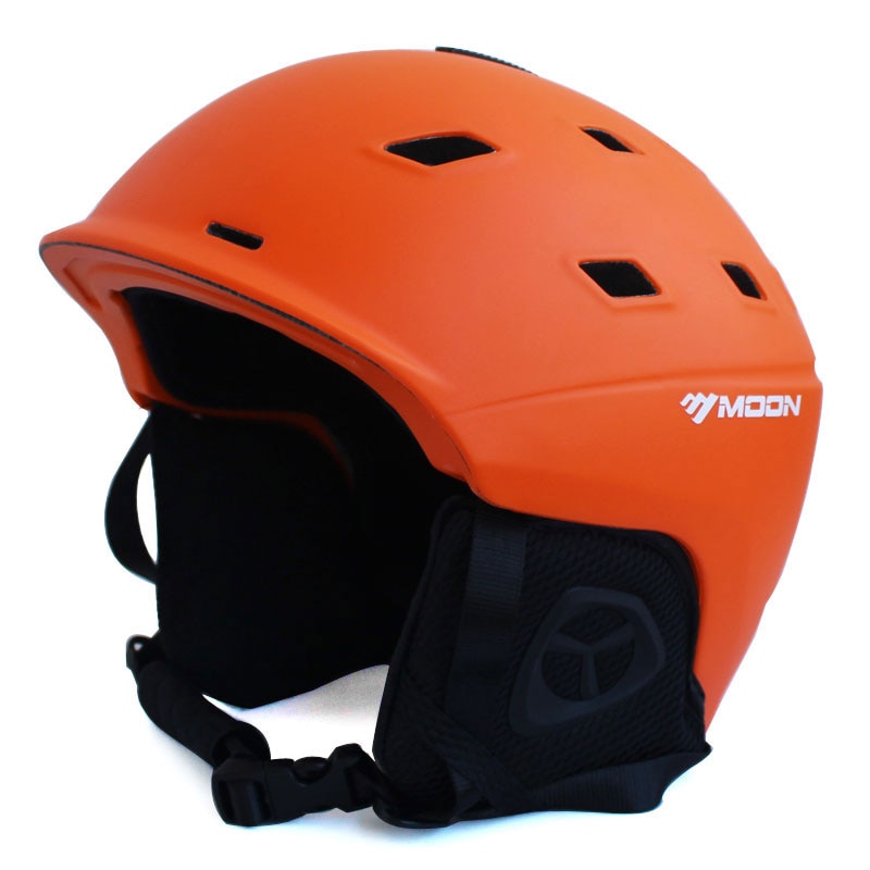 MOON-casco de esquí para hombre adulto, protector de casco de esquí para Snowboard, equipo de monopatín, cascos de seguridad deportivos con gafas, 2 , Otoño e Invierno