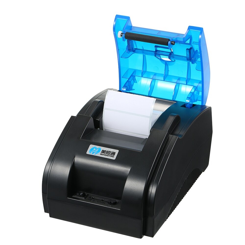 Barcode Printer Hoge Bt Printer Qr Code Sticker Barcode Thermische Lijm Kleding Label Printer 58 Mm Label Afdrukken