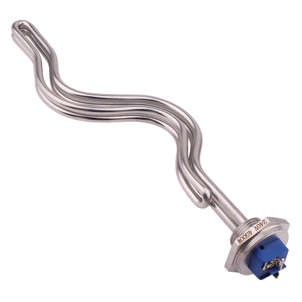 ULWD – élément chauffant à filetage 1 &quot;NPT, 240v, 4500w, ondulation, avec boîtier en acier inoxydable, DN25