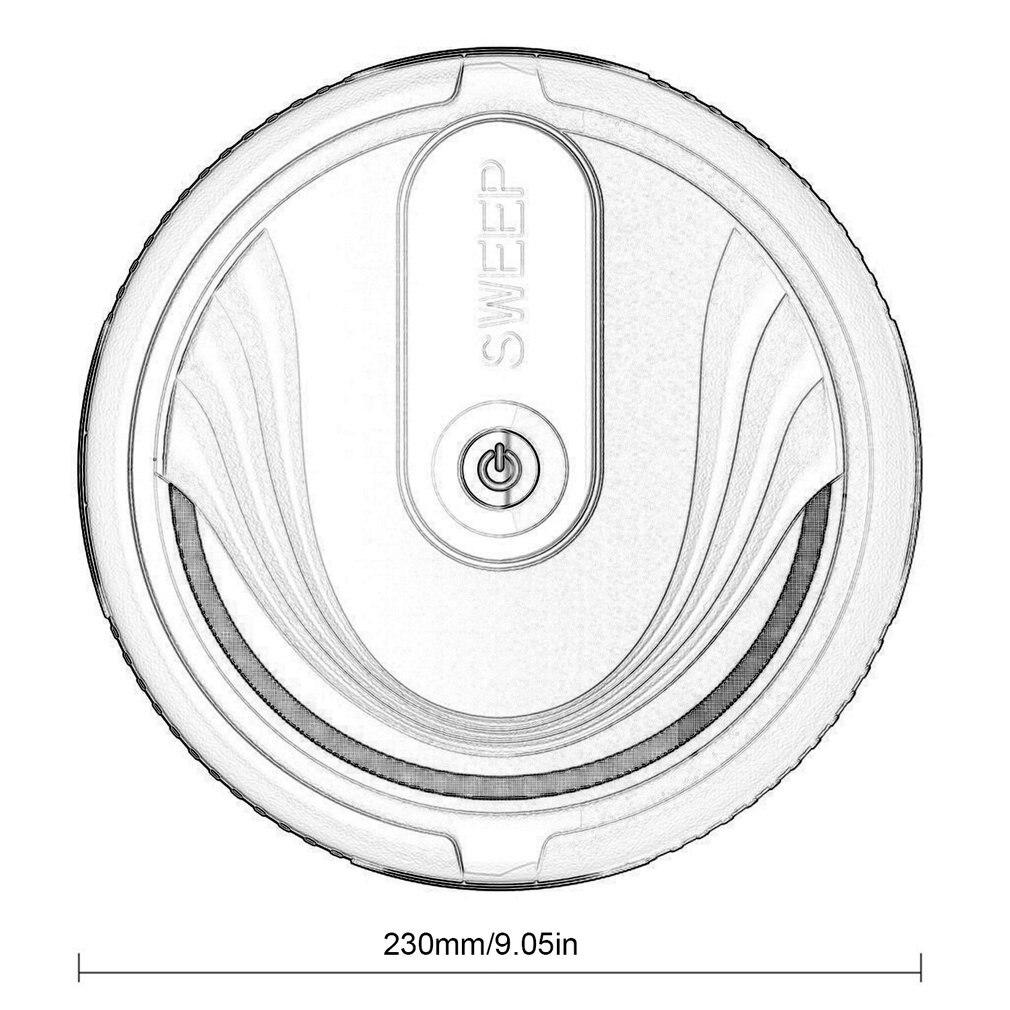 Mini Intelligente Reiniging Vegen Robot Veegmachine Intelligente Multifunctionele Robot Stofzuiger
