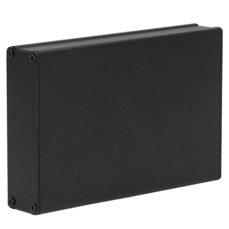 Aluminum Alloy Cooling Box Integrated Good Sealing Circuit Board Enclosure Lightweight with Screws for Industrial Equipments