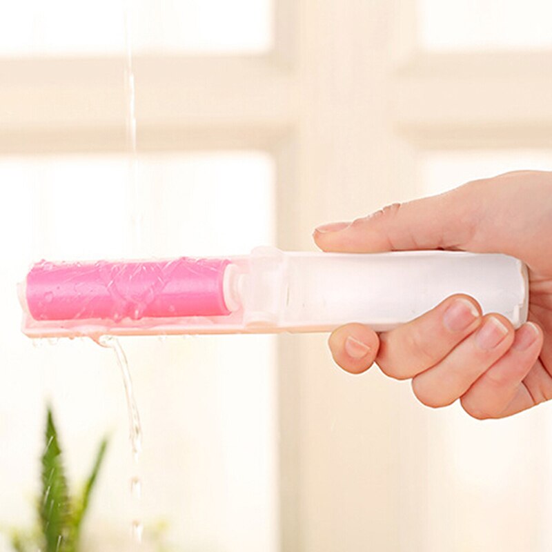 Removedor de pelos de pets, dispositivo viscoso de lavagem dobrável, roupa portátil, removedor de pelos de animais de estimação, escova de espanar, suéter de limpeza