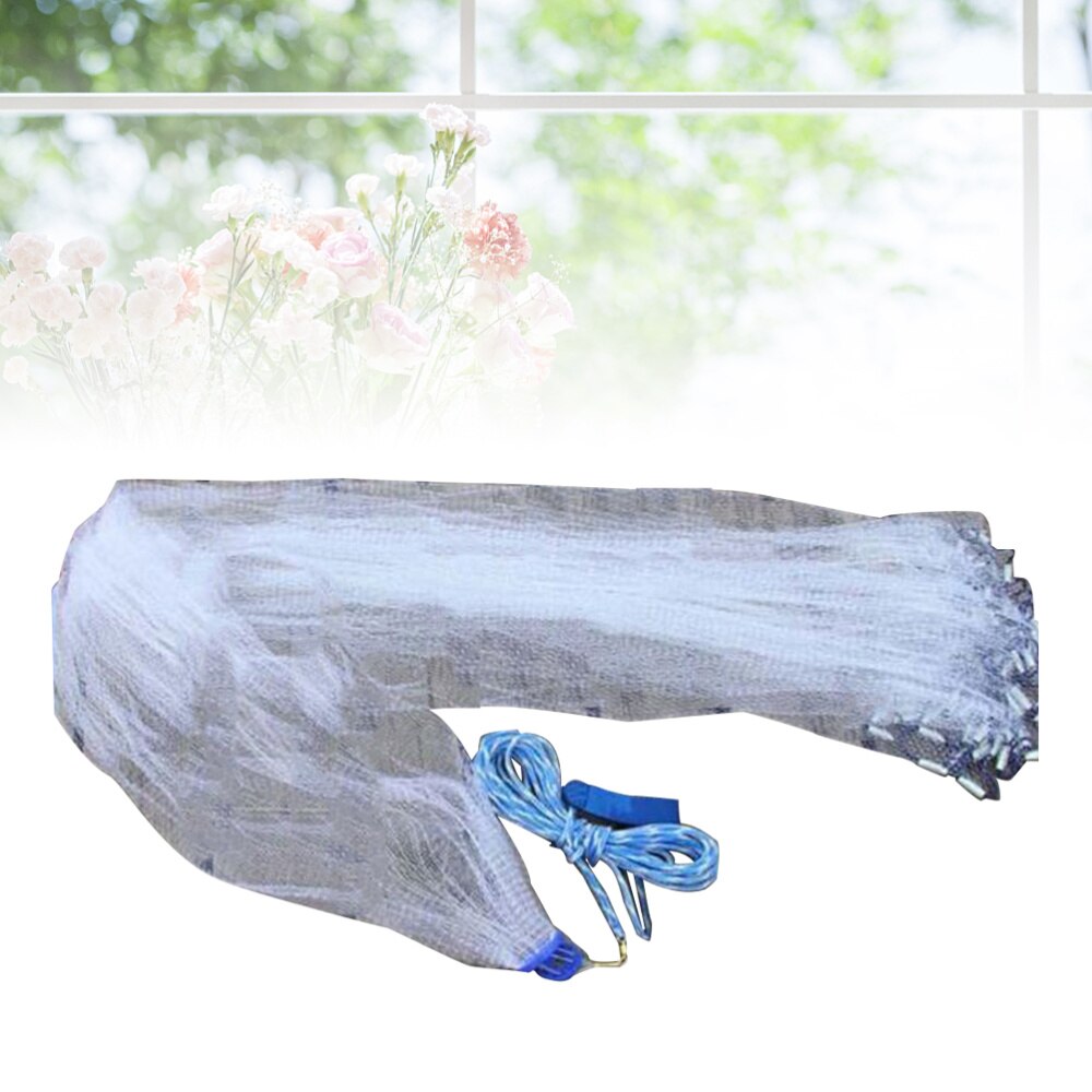 1pc High Strengthen Nylon Monofilament Net Loop-free Catch Fishing Network Hand Throw Fishing Net for Fishing Enthusiasts