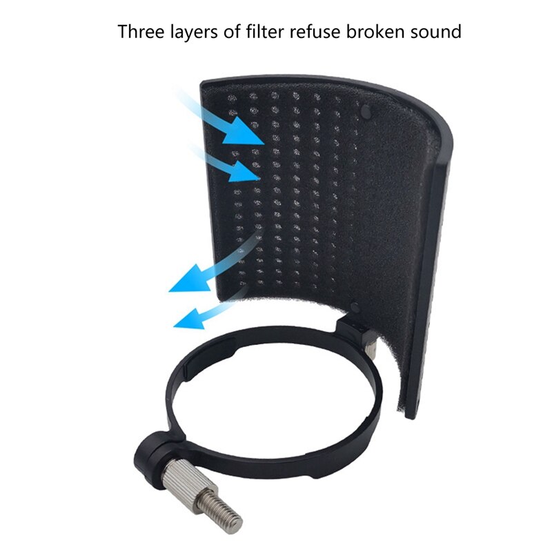 U Type Microphone Filter Shield Filter Screen Meta... – Grandado