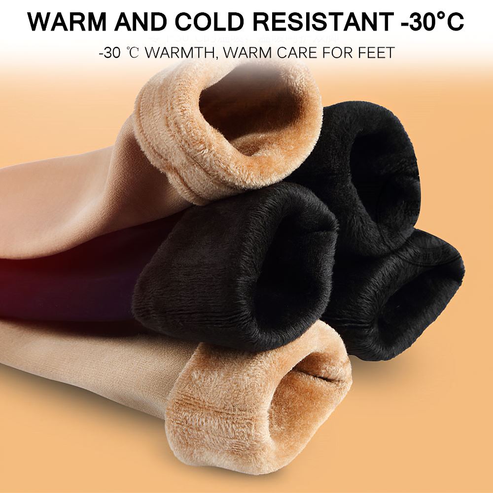 Winter Damen Schnee Socken Dicke Warme Wolle Kaschmir Schnee Socken Nahtlose Samt Schlaf Frauen Socken Camping Wandern Laufen