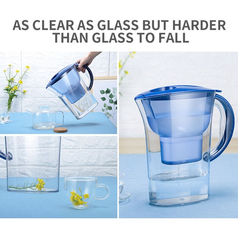 1Psc Netto Waterkoker Thuis Keuken Praktische Activated Carbon Filter Waterkoker Draagbare Waterzuiveraar Kantoor Drinkware Purifier