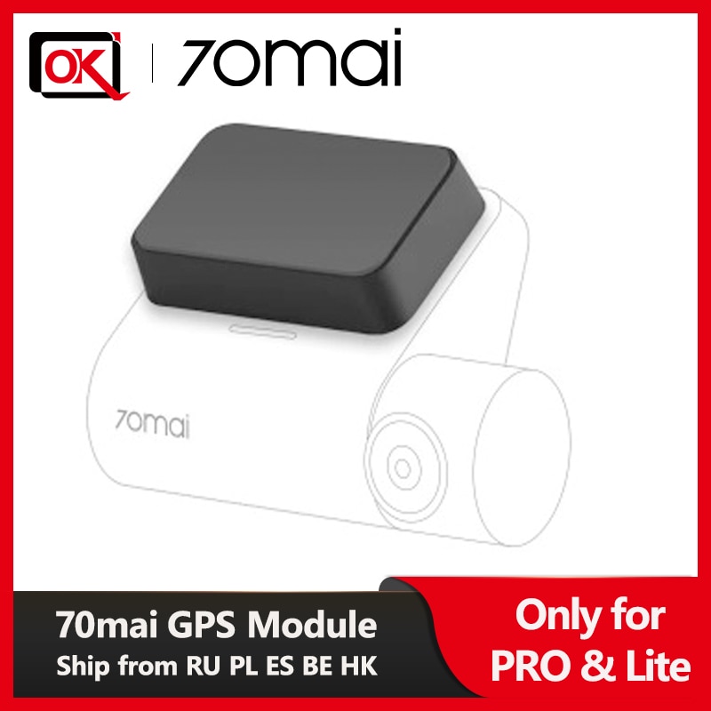 Original 70mai GPS Module D03 ADAS Function Speed& Coordinates Video Recording for 70mai Smart Car DVR Pro & 70mai Dash Cam pro