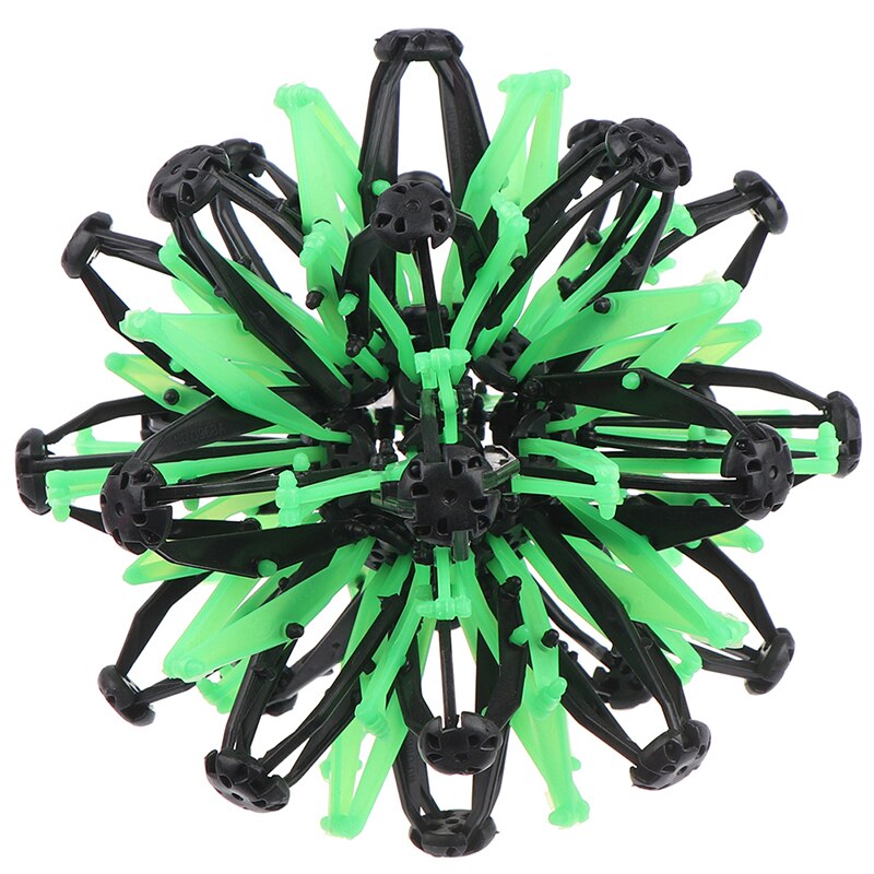 1pc coloré lancer balle étirement rétrécissement boule sphère maternelle anneau extensible expansion balle jouets pour bébé enfants