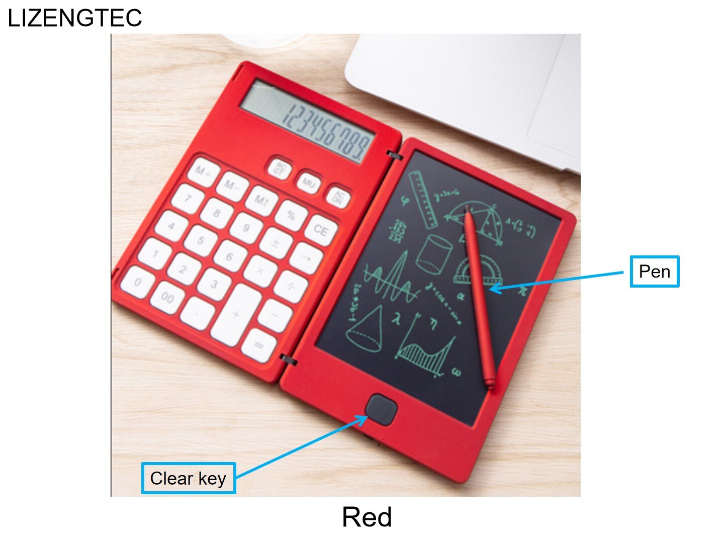 Electronic Tablet Calculator Notepad 12 Digit Electronic Calculator