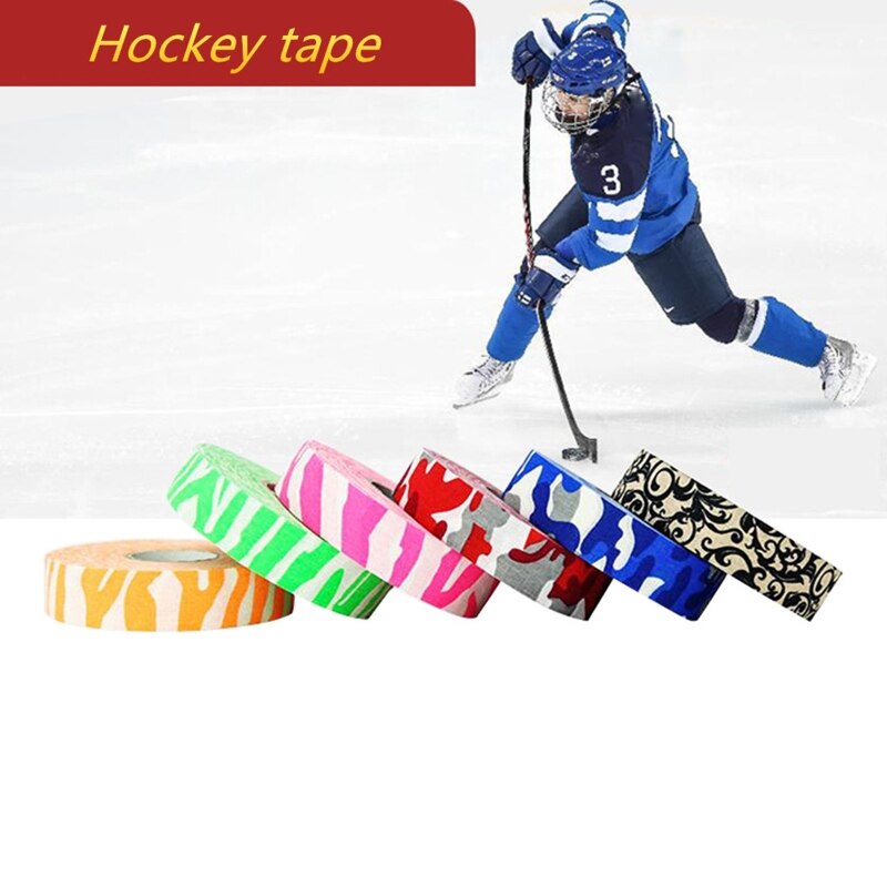 K1MB 1 Roll Hockey Tape Stick Anti-slip Ice Cloth Hockey Tape Self-Adhesive Hockey Stick Grip Wear-Resistant Hockey Grip Tape
