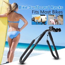 8" Bike Mount Surfboard Wakeboard Racks 25 to 32mm Accessories Fits Surfboards Up to Bicycle Surfing Carrier Mount to Seat Posts