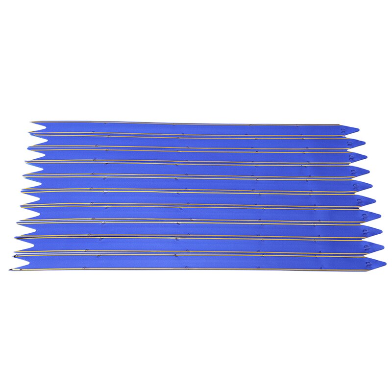 10 stk/pakke gør-det-selv sløjfedekoration bryllupspynt jul håndtrukne blomster materiale festlig dekoration: Kongeblå