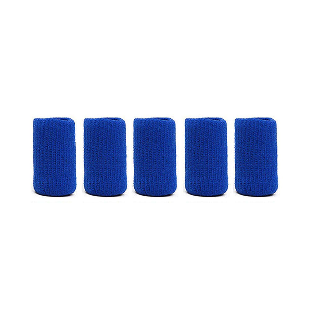 10 Pcs Sport Vinger Cover Zweetband Elastische Wrap Vinger Mouw Artritis Ondersteuning Volleybal Vinger Bescherming