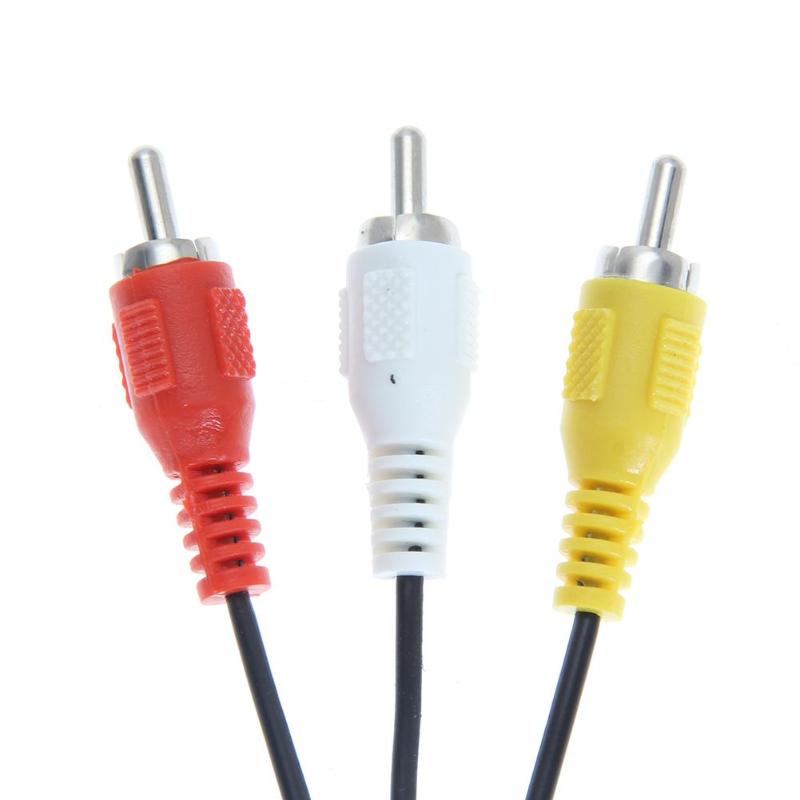Alloyseed 1.8 M 6FT Kabel Cord Av Tv Rca Game Video Voor Snes Nintendo 64 N64 Zwart